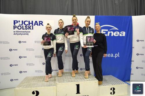 UKS_Irina_Puchar_Polski_podium_2025_03_18
